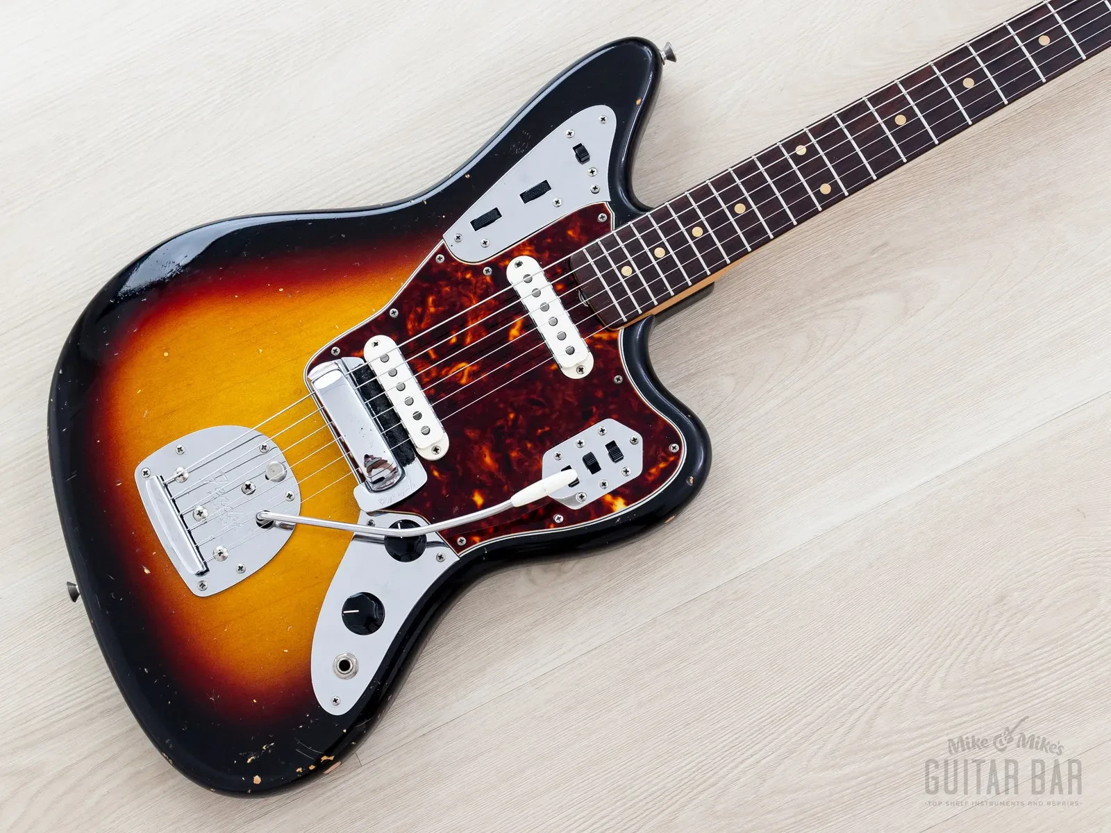 1962 Fender Jaguar Pre-CBS Vintage Electric Guitar w/ Case & Polish Cloth