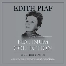 PIAF EDITH The Platinum Collection (White) LP