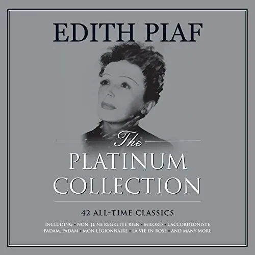 PIAF EDITH The Platinum Collection (White) LP