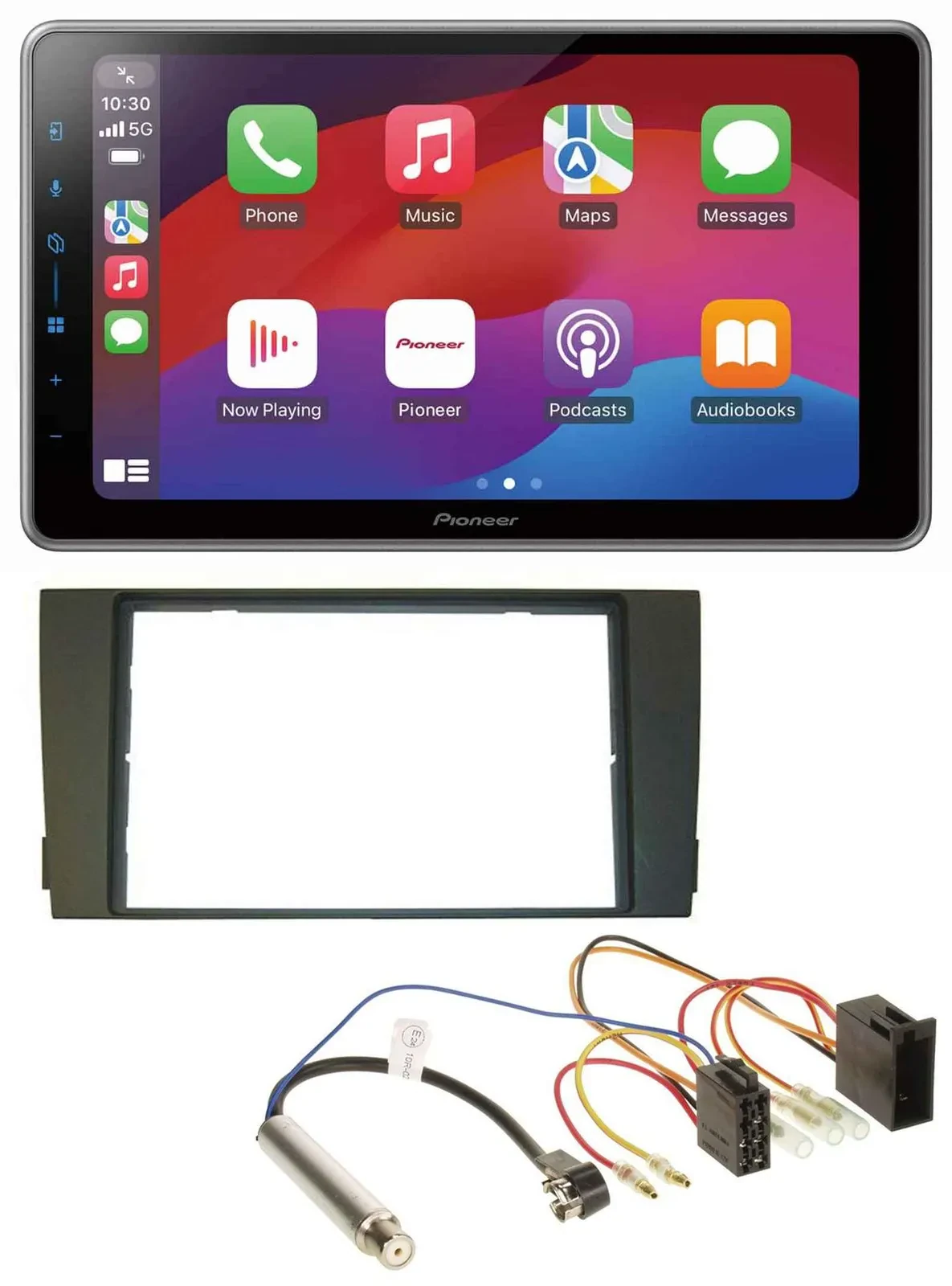 Pioneer MP3 USB DAB Bluetooth 2DIN Autoradio für Audi A6 C5 2001-2005 ISO