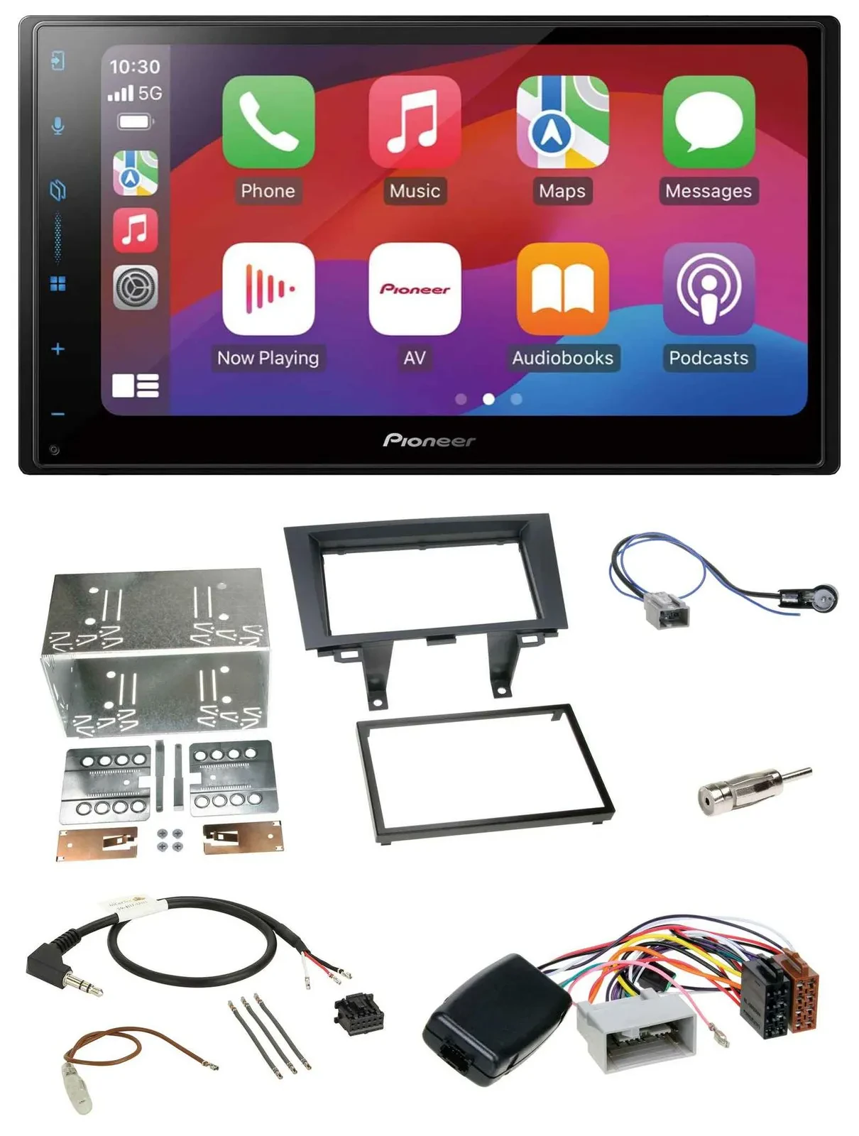 Pioneer DAB USB Lenkrad Bluetooth 2DIN Autoradio für Honda CRV 2006-2012