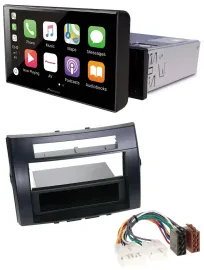 Pioneer Bluetooth MP3 DAB USB Autoradio für Toyota Corolla Verso 04-09 schwarz