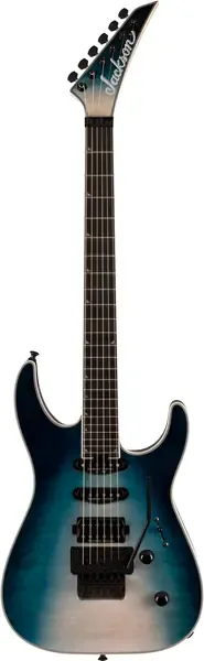 Электрогитара Jackson Pro Plus Series Soloist SLA3Q Electric Guitar, Polar Burst w/ Gig Bag