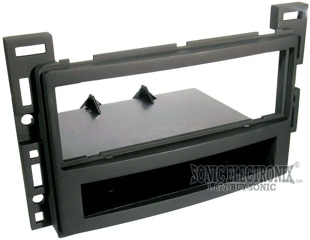 Scosche GM1587B Single DIN Installation Dash Kit for 2004-12 Chevrolet, Pontiac