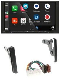 JBL USB 2DIN MP3 Bluetooth AUX Autoradio für Toyota Highlander Matrix RAV 4