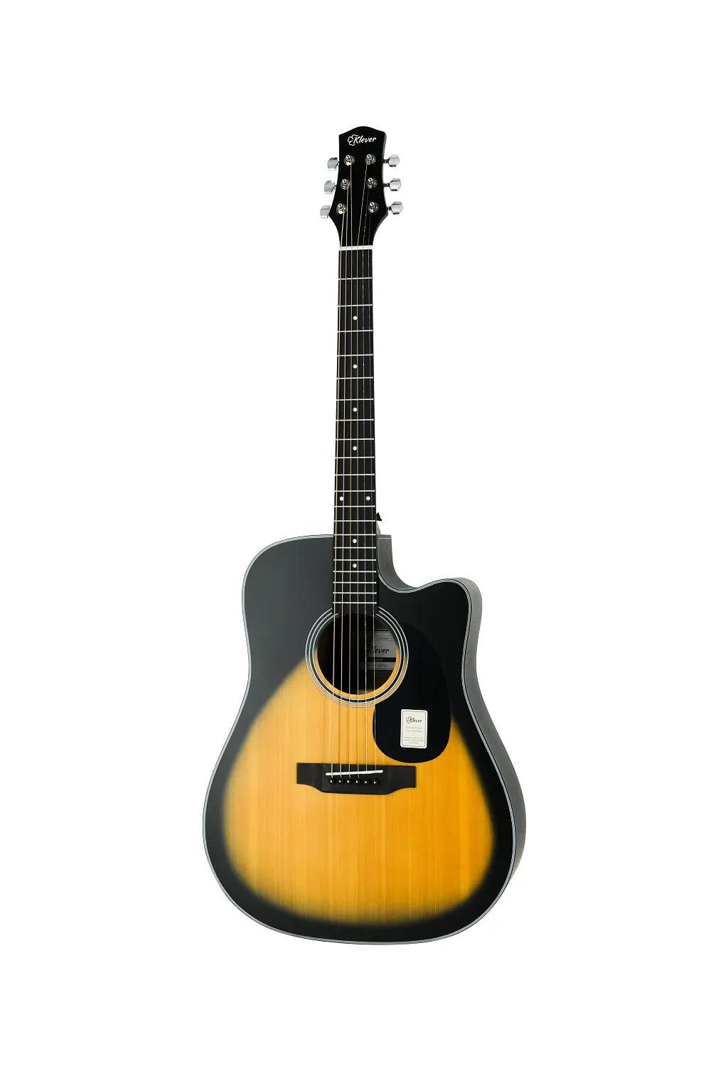 Акустическая гитара Klever KD-600S SB Дредноут, 41"