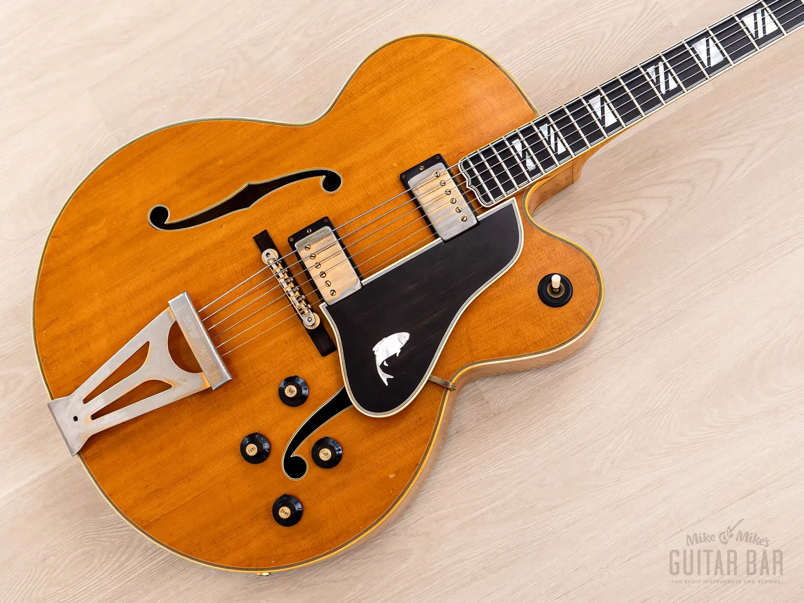 1969 Gibson Super 400 CES Vintage Archtop Electric Guitar w/ 1950s Lifton Case