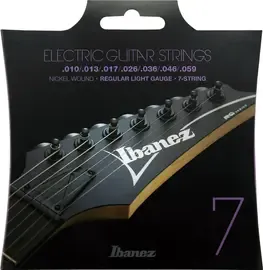 Струны для 7-струнной электрогитары Ibanez IEGS71 Electric 10-59