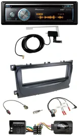 Pioneer Bluetooth DAB Lenkrad USB CD Autoradio für Ford S-Max Mondeo 07-14 schwa