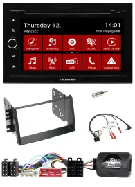Blaupunkt Lenkrad DVD Bluetooth DAB 2DIN USB Autoradio für Kia Soul 2009-2011