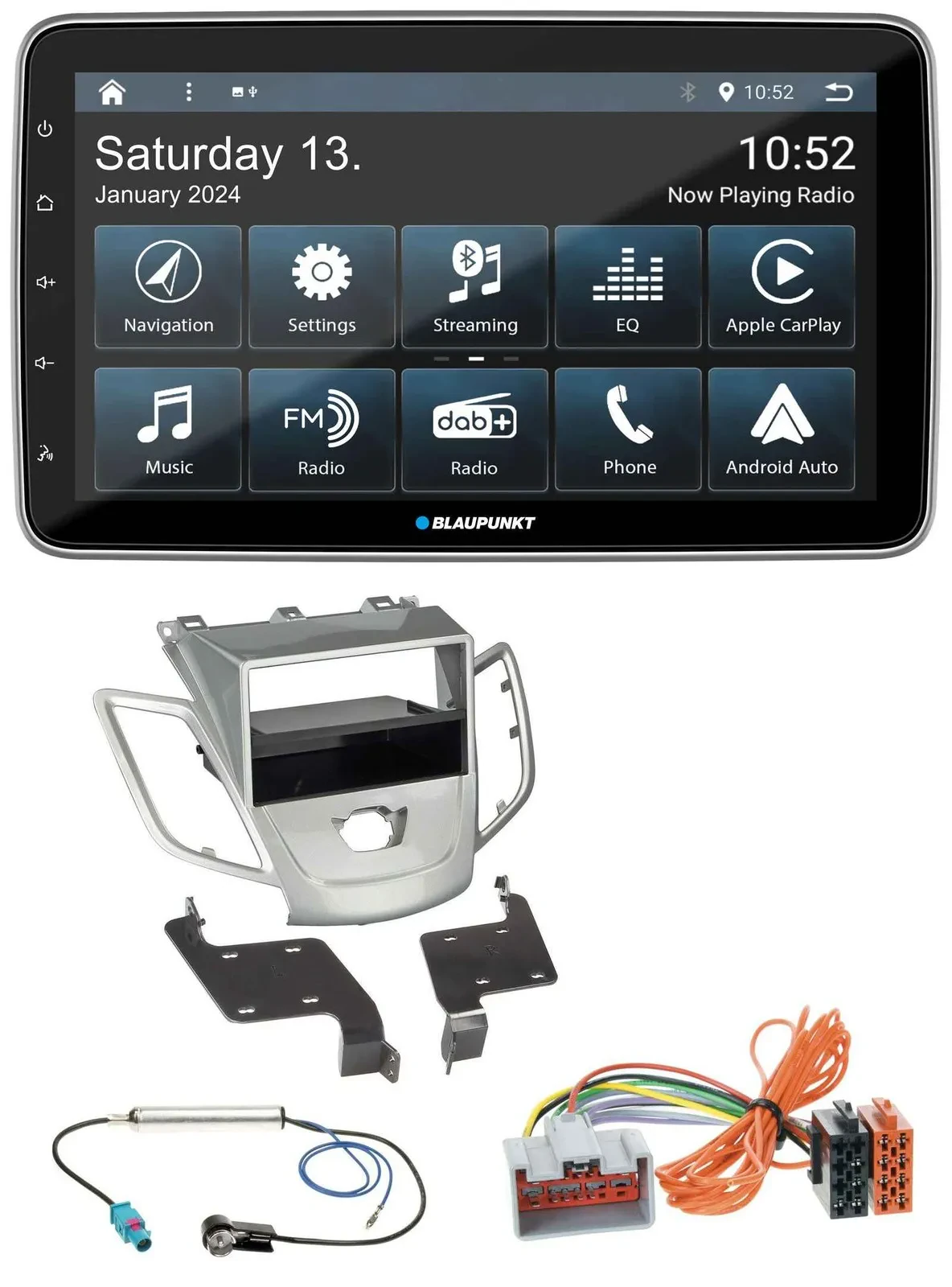 Blaupunkt USB DAB SD MP3 Bluetooth Autoradio für Ford Fiesta 08-10 JA8 ohne Disp