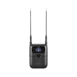 Shure SLXD5+ Single-Channel Portable Wireless Receiver, G57: 470-608MHz, Black