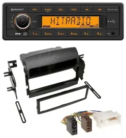 Continental 1DIN DAB MP3 AUX USB Autoradio für Hyundai Sonata (NF, 2005-2008)