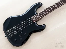 1985 Fender Boxer Series Jazz Bass Special PJ bass PJ-535 Medium Scale Black