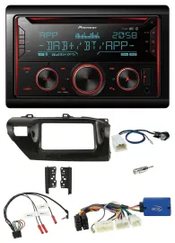 Автомагнитола для Toyota Hilux (2015–2020) Pioneer 2-DIN, DAB, Bluetooth, USB, CD