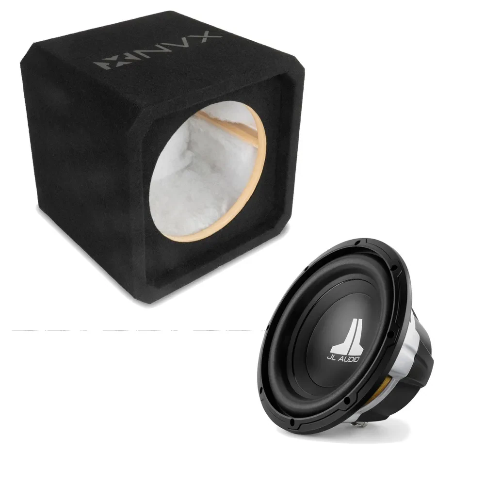 NVX NE101S Single 10" Sealed 3/4" MDF Subwoofer Enclosure