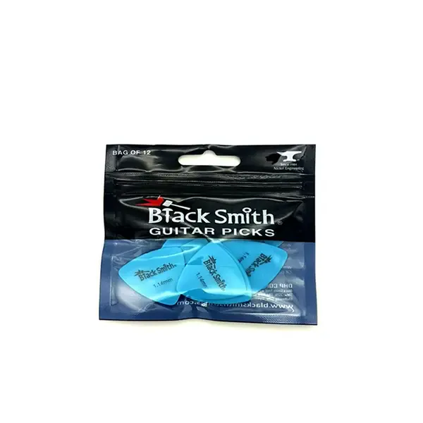 Медиаторы BlackSmith TAP114SB-H Heavy Sky Blue Delrin 1.14 (12 штук)