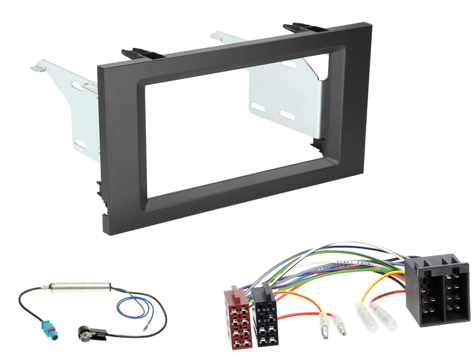 Einbauset Doppel DIN Autoradio für Mercedes Actros 2011-2021