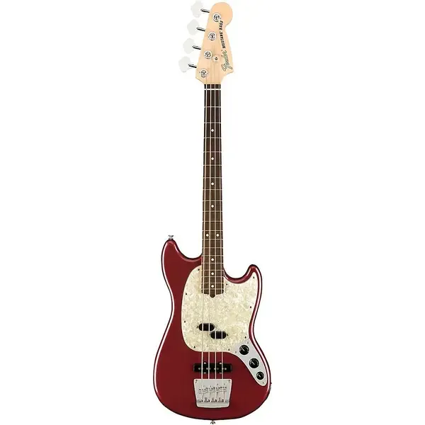 Бас-гитара Fender American Performer Mustang Bass Rosewood FB Aubergine