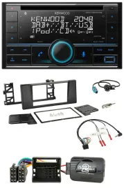Kenwood CD 2DIN DAB USB Lenkrad Bluetooth Autoradio für BMW 5er E39 01-04 Aktivs