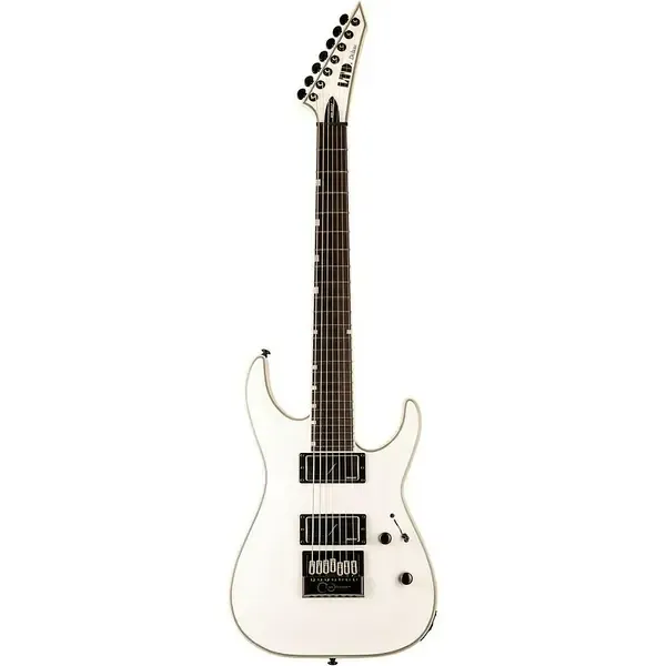 Электрогитара LTD MH-1007 Deluxe Evertune Snow White