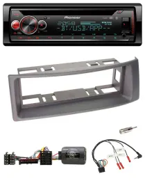 Pioneer Lenkrad DAB CD Bluetooth USB Autoradio für Renault Megane 96-00 Scenic a