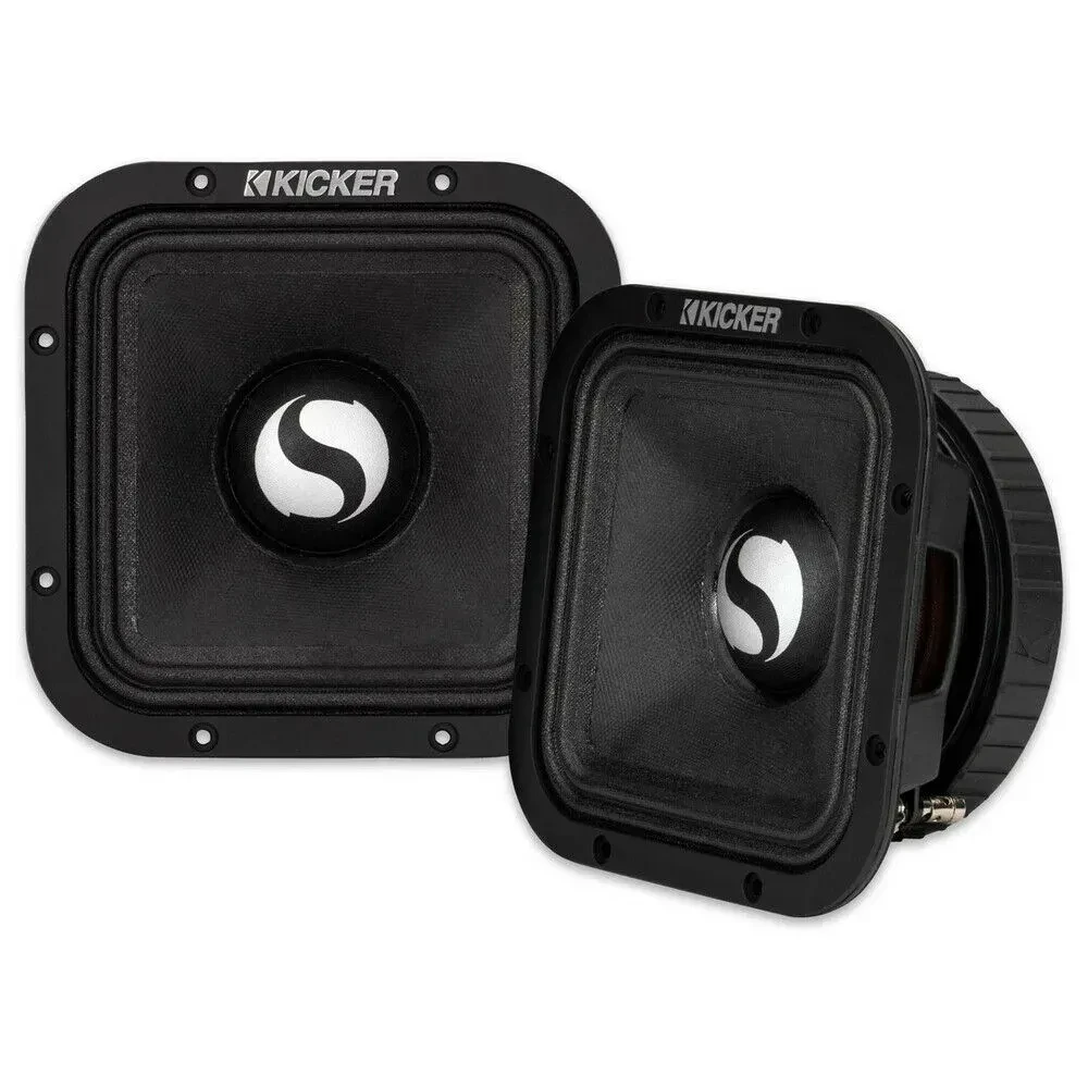 Среднечастотный динамик Kicker 49ST7MR4 ST Series 7" 4 Ом 500W RMS, квадратный
