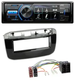 JVC Bluetooth MP3 USB DAB Autoradio für Fiat Punto Punto Evo (ab 2011)