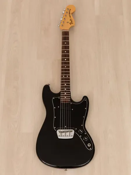 Электрогитара Fender Musicmaster Vintage Offset Guitar Black 1978 USA w/case