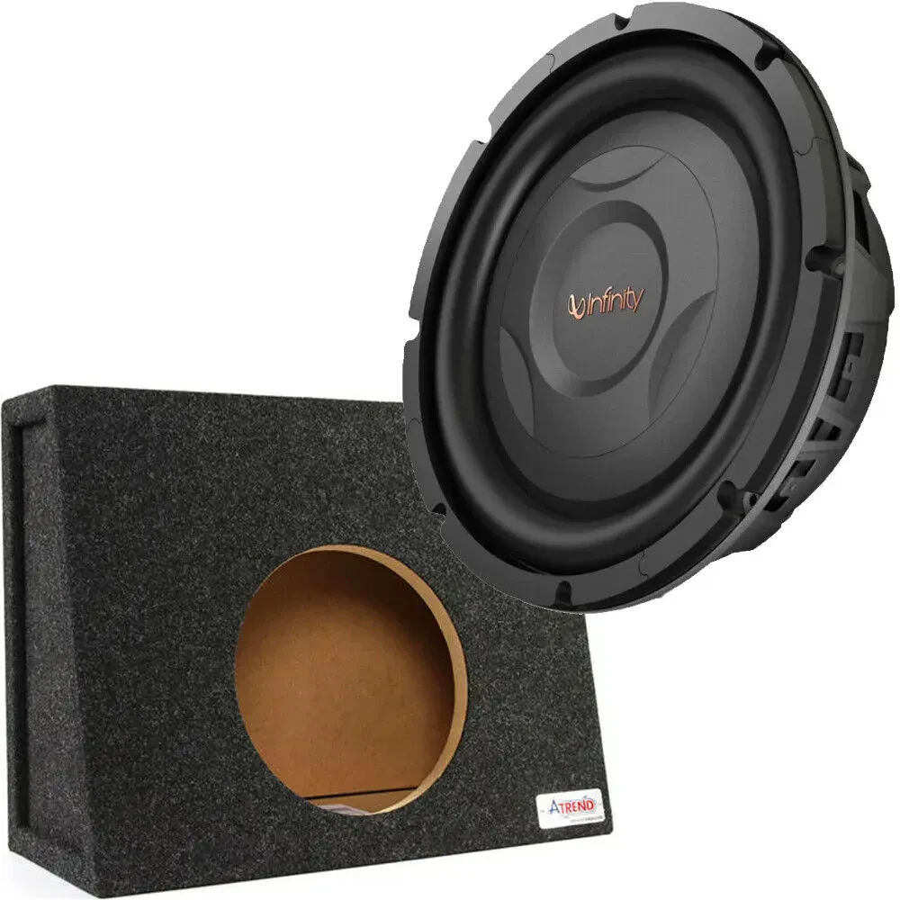 Infinity Reference 1000S 10" Shallow Mount Sub with Enclosure