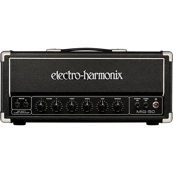 Ламповый усилитель для электрогитары Electro-Harmonix MIG-50 Tube Head Black 50W
