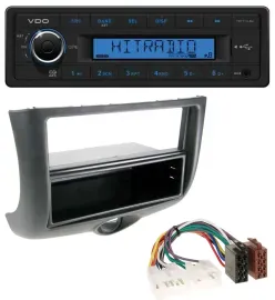 VDO AUX 1DIN MP3 USB Autoradio für Toyota Yaris (1999-2003)