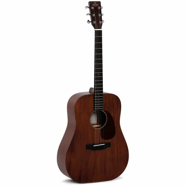 Акустическая гитара Sigma Guitars DM-15 Dreadnought All-Mahogany Satin Natural