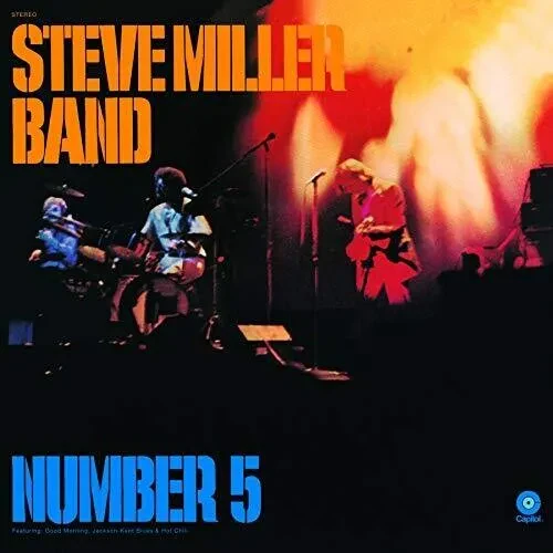 Виниловая пластинка Steve Miller - Number 5 [New Vinyl LP] Colored Vinyl, 180 Gram, Orange