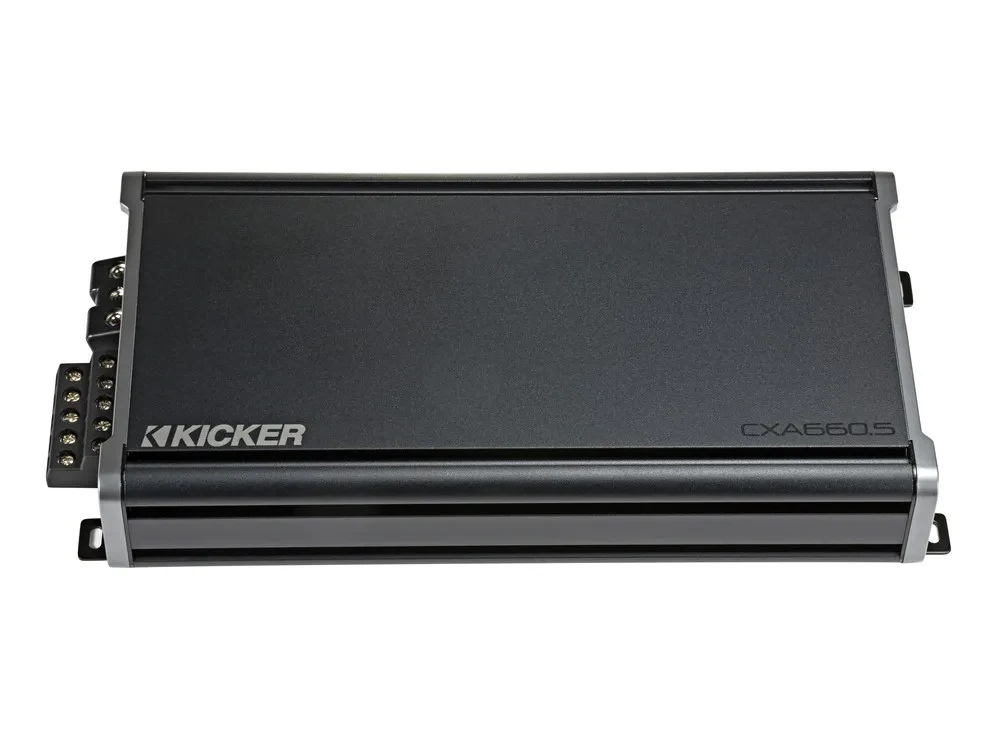 Kicker CXA660.5T 5 Channel Car Amplifier + Wired Bass Remote Controller
