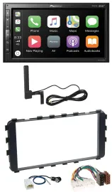 Pioneer USB 2DIN Bluetooth DAB MP3 Autoradio für Toyota Yaris 2006-2011 OEM-Navi