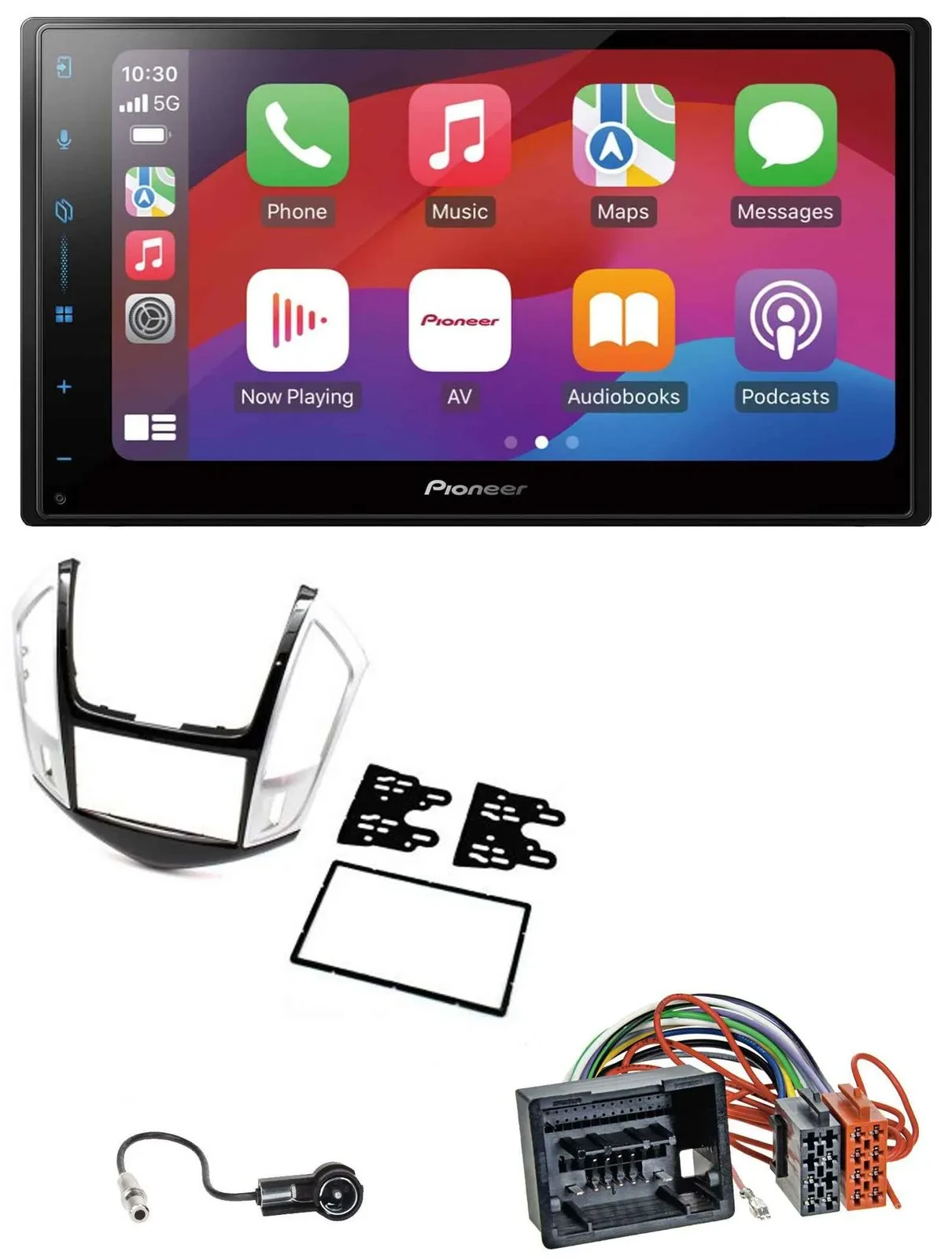 Pioneer DAB USB MP3 Bluetooth 2DIN Autoradio für Chevrolet Cruze 2011-2016