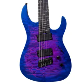 Legator N7FSS Ninja Multi-Scale 7-S E/G, Richlite Fingerboard, Hyper Nova Blue