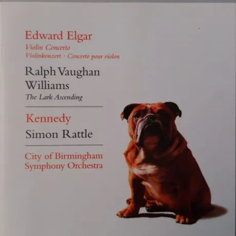 NIGEL KENNEDY / SIR SIMON RATTLE / CITY OF BIRMINGHAM SYMPHONY ORCHESTRA - Elgar: Violin Concerto / Vaughan Williams: The Lark Ascending (CD)