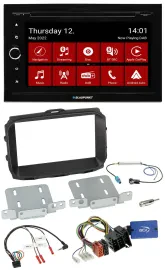 Автомагнитола для Alfa Romeo Giulietta Blaupunkt 2DIN, Bluetooth, USB, DAB, навигация, TMC