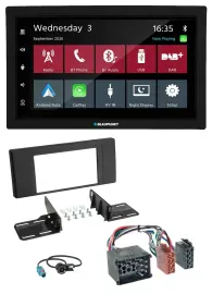 Blaupunkt DAB Bluetooth USB MP3 2DIN Autoradio für BMW X5 (E53 2000 2002)