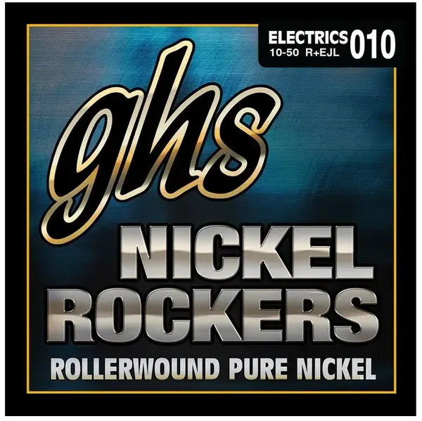 Струны для электрогитары GHS Strings R+EJL Nickel Rockers 10-50