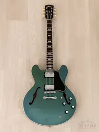 Электрогитара полуакустическая Gibson ES-335 TD HH Pelham Blue Riggio w/case USA 1967