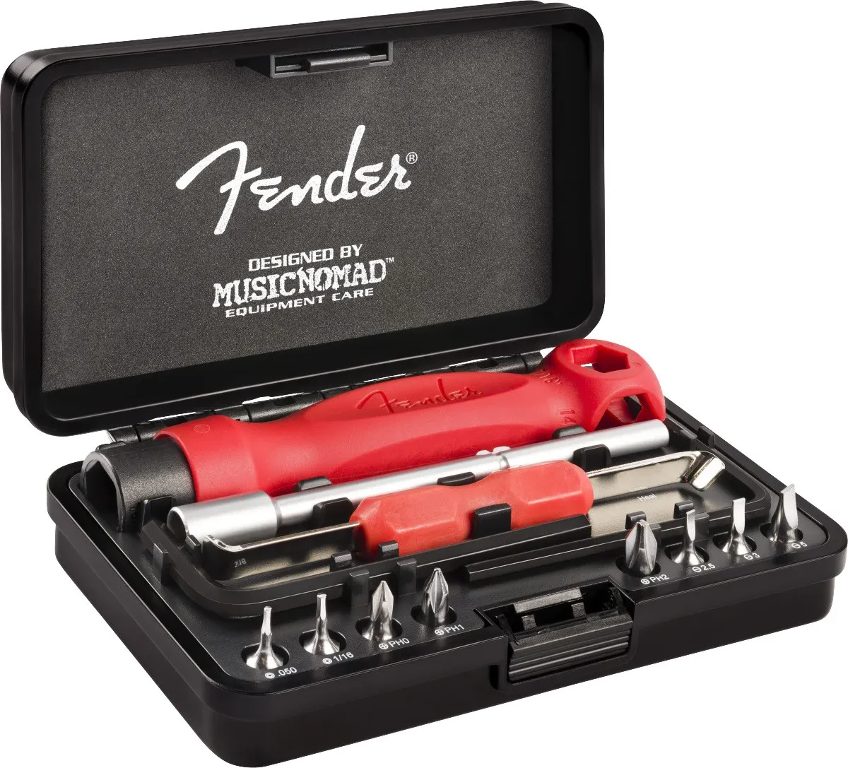 Набор инструментов для настройки и обслуживания гитары и бас-гитары Fender x MusicNomad 099-0654-060 (набор)