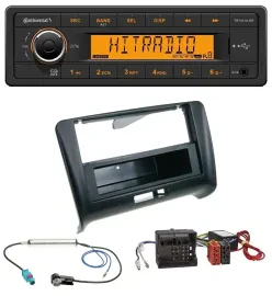 Автомагнитола Continental 1DIN USB/AUX MP3 для Audi TT (2006–2014), Quadlock, совместима с активной системой