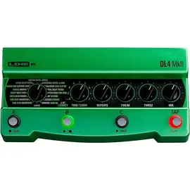 Педаль эффектов для электрогитары Line 6 DL4 MkII Delay Guitar Effects Pedal Green