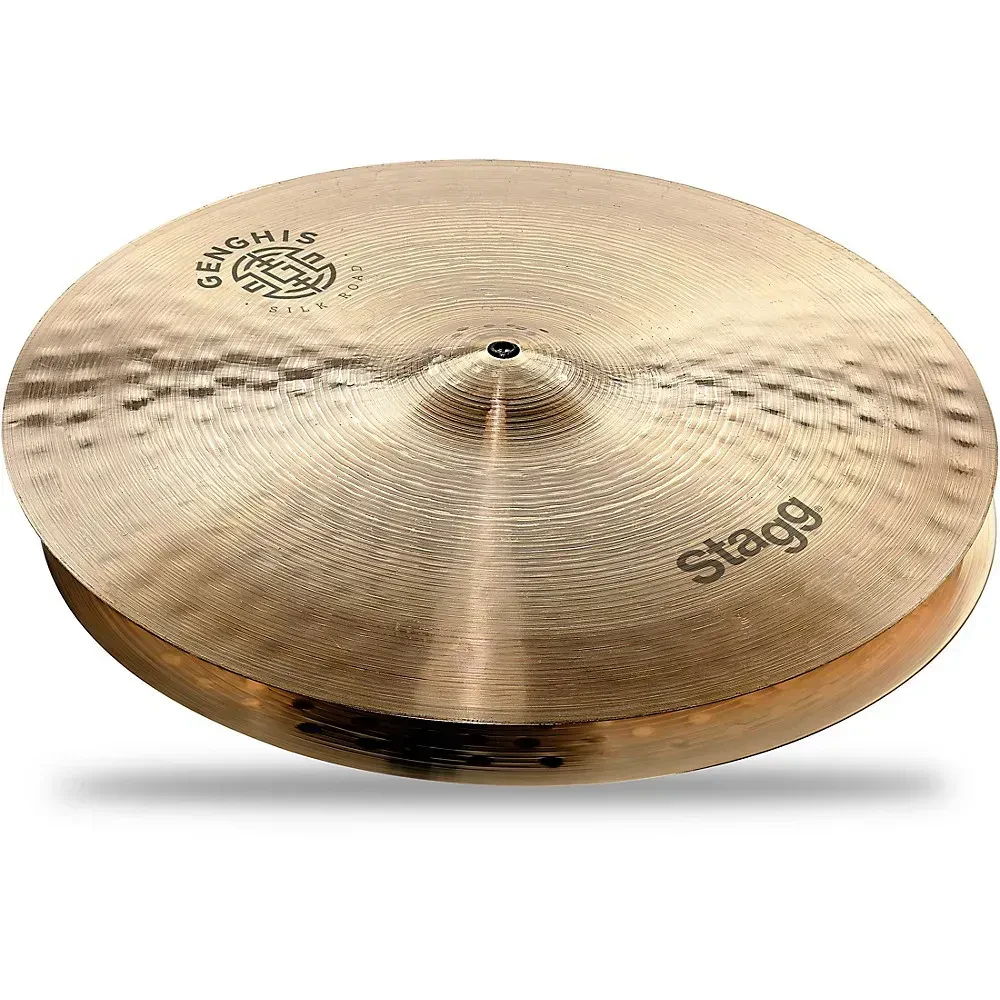 Тарелка барабанная Stagg 15" Genghis Medium Hi-Hat (пара)