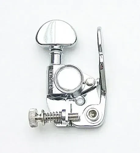 Hipshot GT1 Grover Style Guitar Xtender Key Extender D-Tuner X-Tender - CHROME