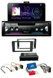 Автомагнитола Pioneer USB, MP3, Bluetooth, DAB для Audi A3 (8P) 2003–2006 Symphony