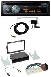 Pioneer Bluetooth DAB MP3 USB CD Autoradio für Dacia Dokker, Duster, Logan
